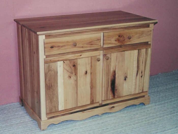 Knotty Hickory Buffet