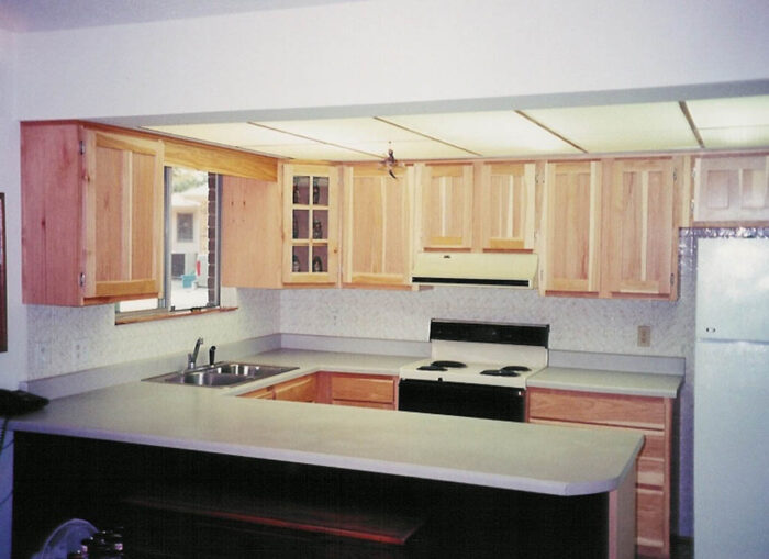 Solid American Hickory Kitchen