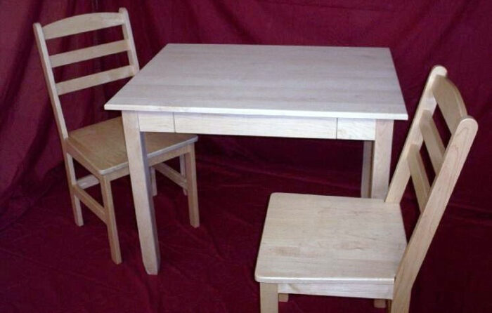 Solid Maple Shaker Table