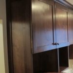 Custom Flat Panel Wall Cabinet