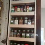 Solid Wood Spice Rack